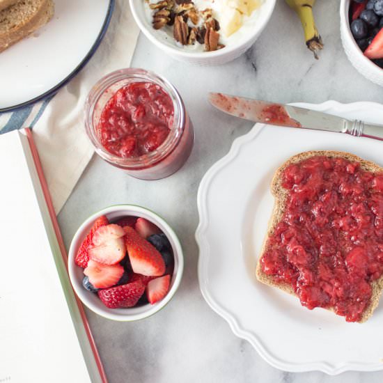 Small Batch Strawberry Jam