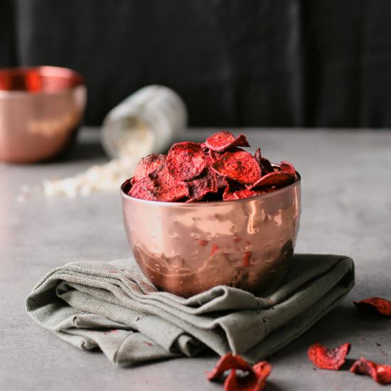 Beetroot crisps