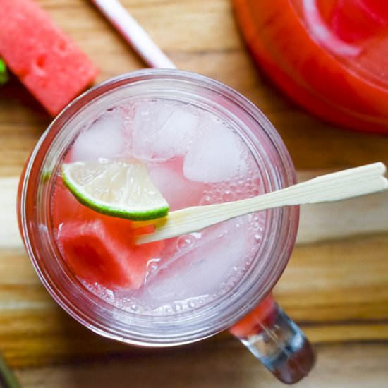Watermelon-Mint Agua Fresca