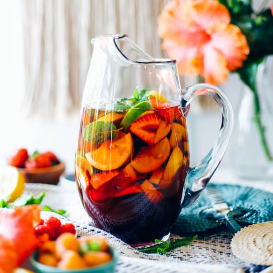 Spiked Hibiscus Summer Tea
