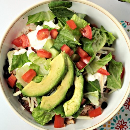 Grilled Chicken Burrito Bowl