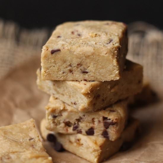 Chocolate Chip Cookie Dough Fudge