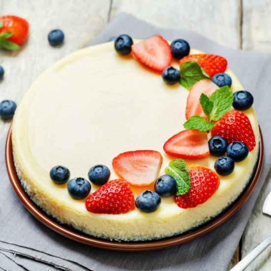 Sour Cream Cheesecake