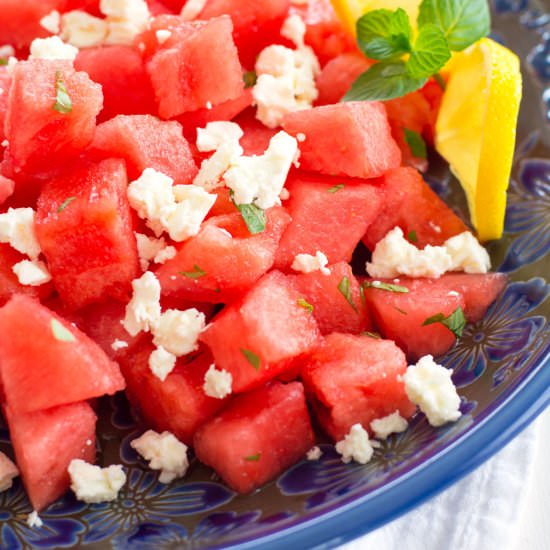 Watermelon and Feta Salad
