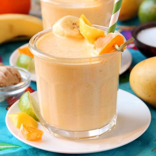 Tropical Tangerine Ginger Smoothie