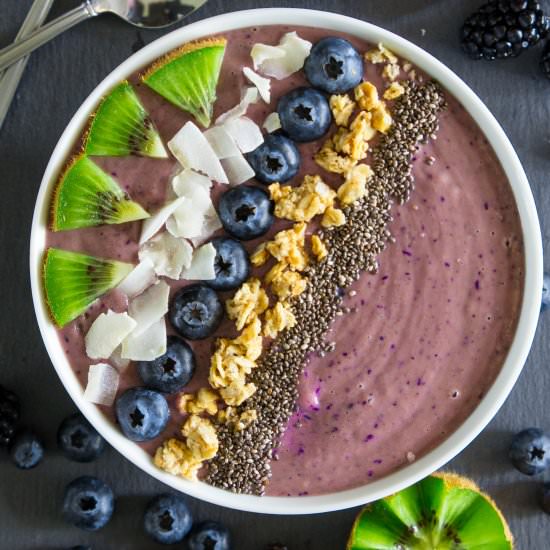 Blueberry Smoothie Bowl