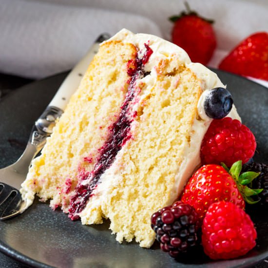Summer Berry Layer Cake