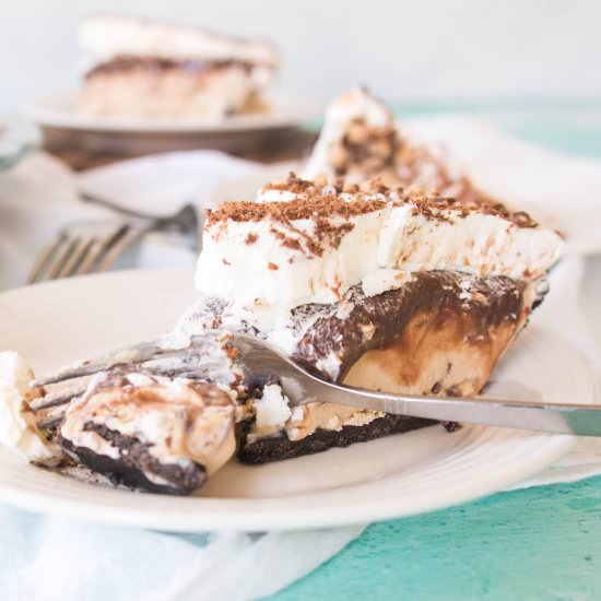 Coffee-Toffee Ice Cream Pie