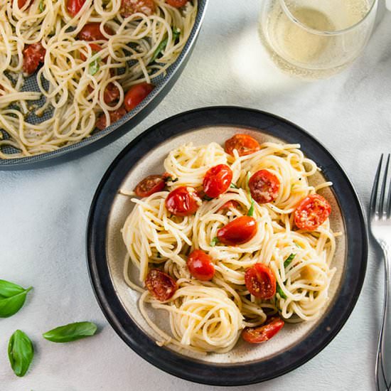 Quick and Easy Bruschetta Pasta