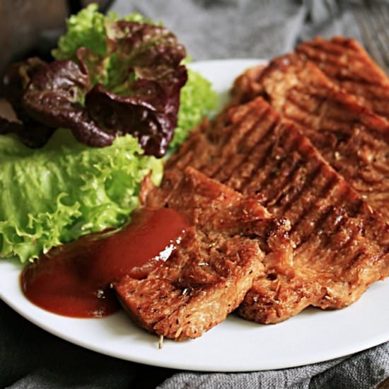 Soya Barbecue Steaks