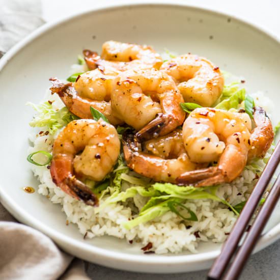Honey Chili Garlic Shrimp