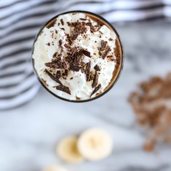 Coffee Chocolate Almond Smoothie