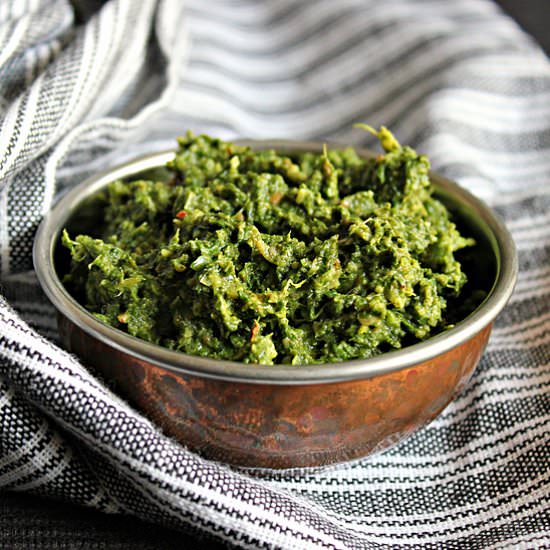 Amaranth Leaves Chutney