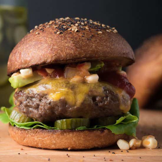 Brioche Hamburger Buns