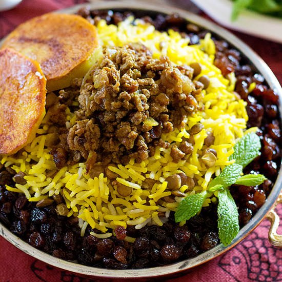 Adas Polo – Persian Lentil Rice