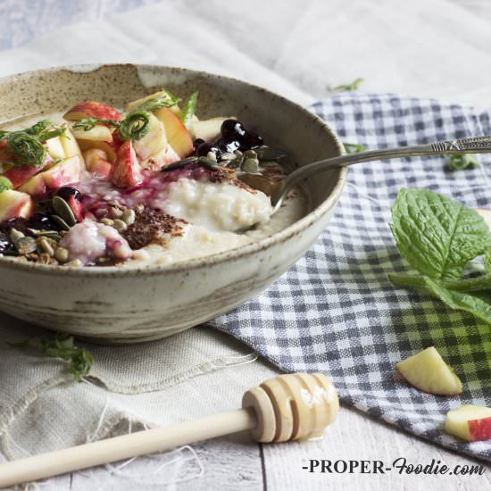 Summer Porridge Breakfast Bowl