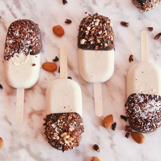 Creamy Almond Butter Pops