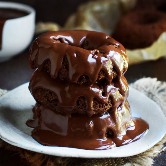 Grain-Free Chocolate Donuts
