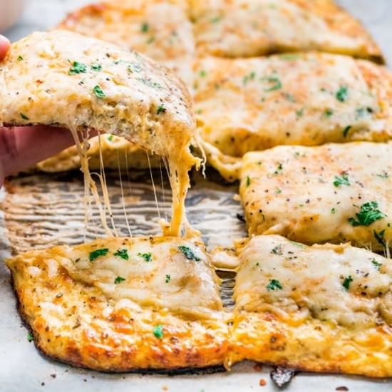 Cheesy Cauliflower Breadsticks