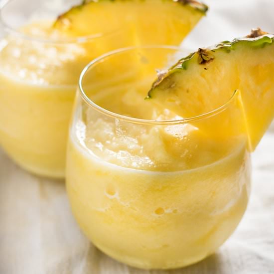Pineapple White Wine Slushie