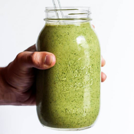 Banana Matcha Green Smoothie