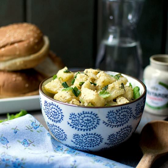 Potato Salad with Mustard & Herbs