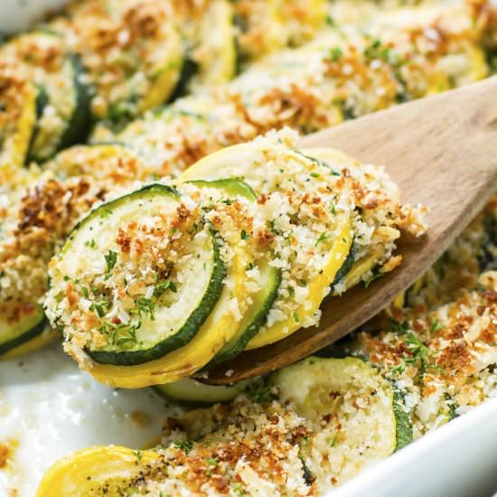 Baked Summer Squash Casserole