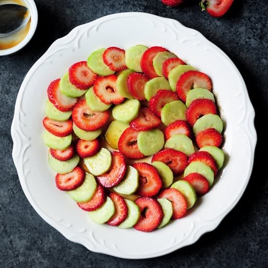 Strawberry Cucumber Salad