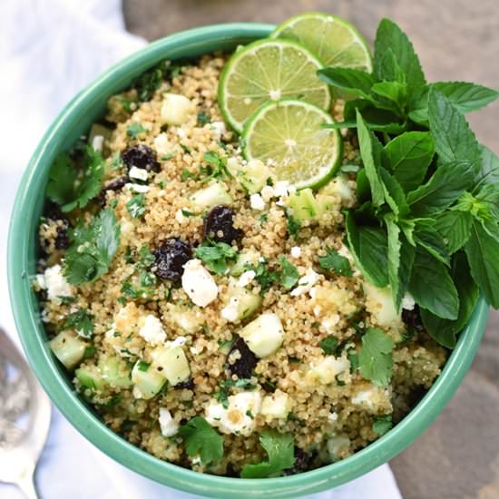 Rice Cooker Quinoa Salad