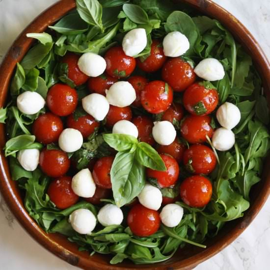 Marinated Caprese Salad