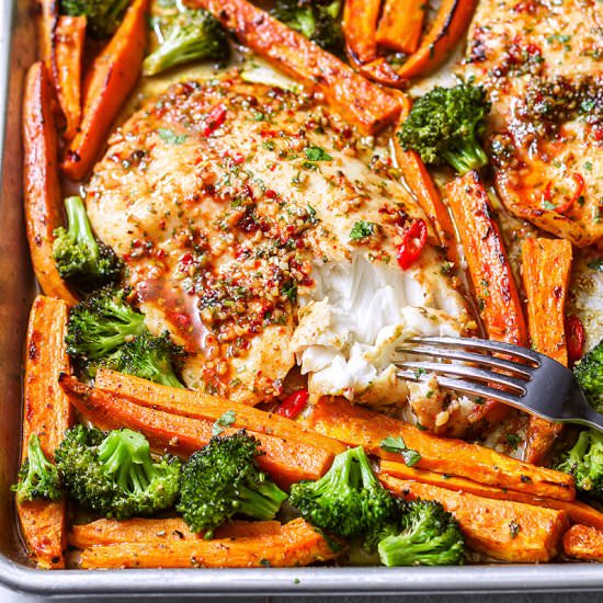 Roasted Chili-Lime Tilapia