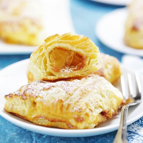 Easy Peach Turnovers
