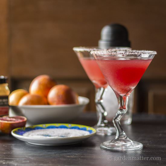 Spicy Blood Orange Margarita