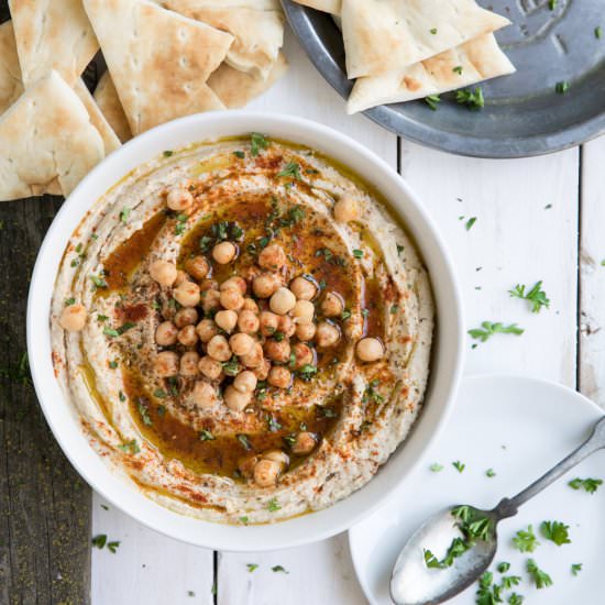 White Bean Hummus with Za’atar