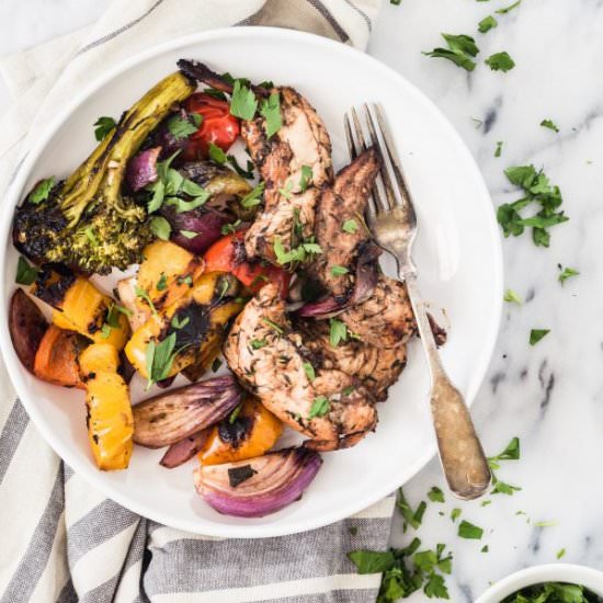 Baked Balsamic Chicken