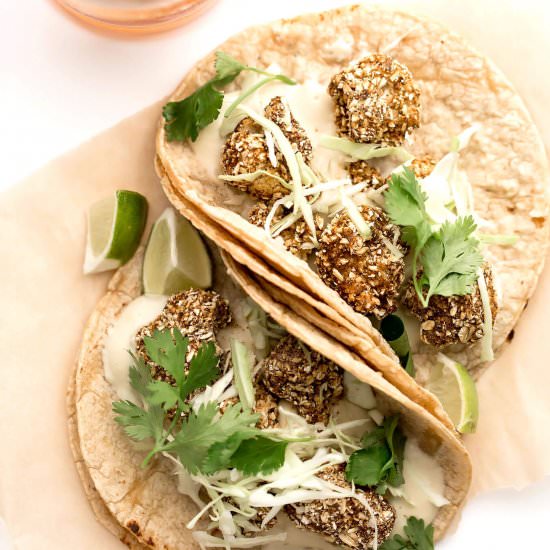 Crispy Cauliflower Tacos