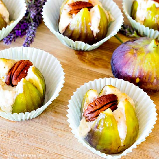 Stuffed Figs with Goat Cheese