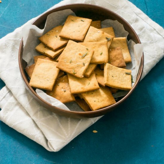 Spicy Whole Wheat Crackers
