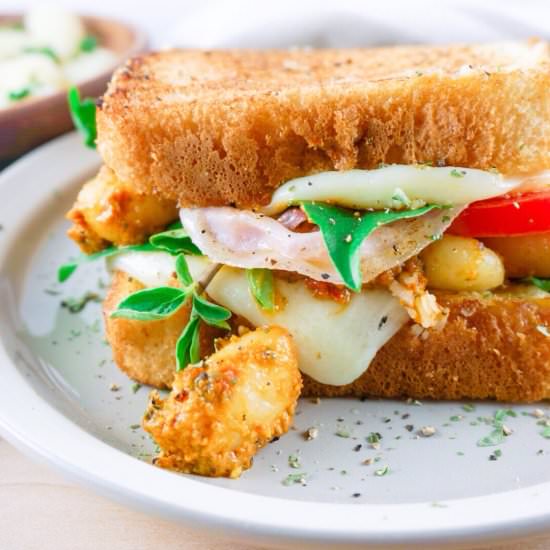 Gnocchi Grilled Cheese