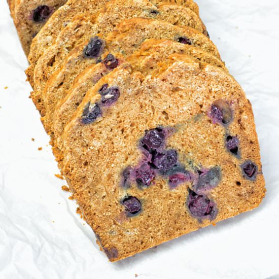 Gluten-Free Blueberry Bread