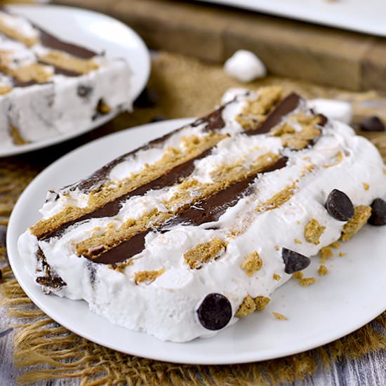 No-Bake S’mores Icebox Cake