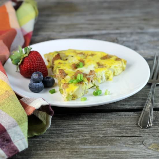 Sausage Egg Frittata