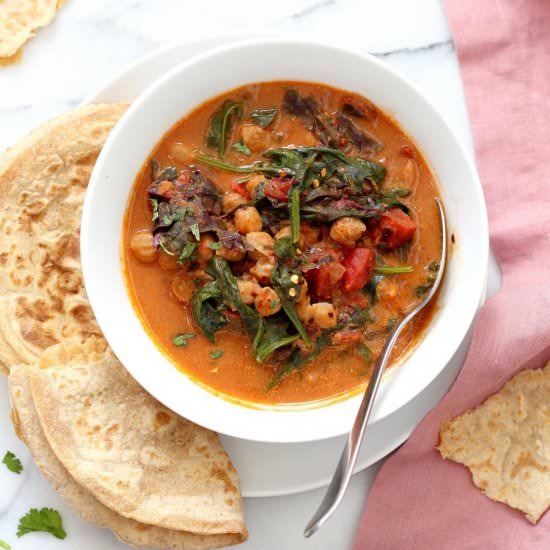 Instant Pot Chana Saag