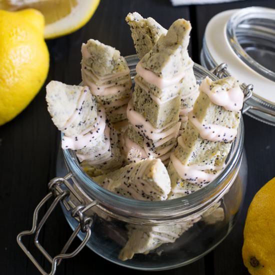 Lemon Poppy Seed Biscotti