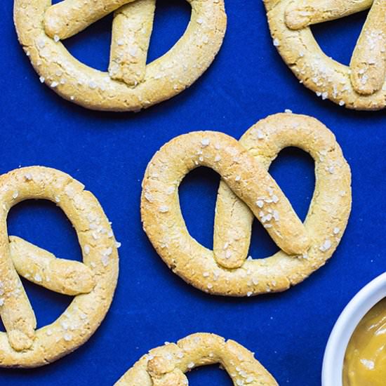 Chickpea Pretzels