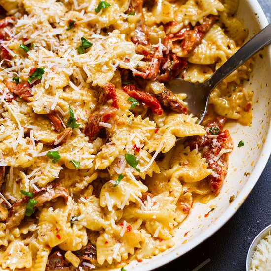 Creamy Sun-Dried Tomato Pasta
