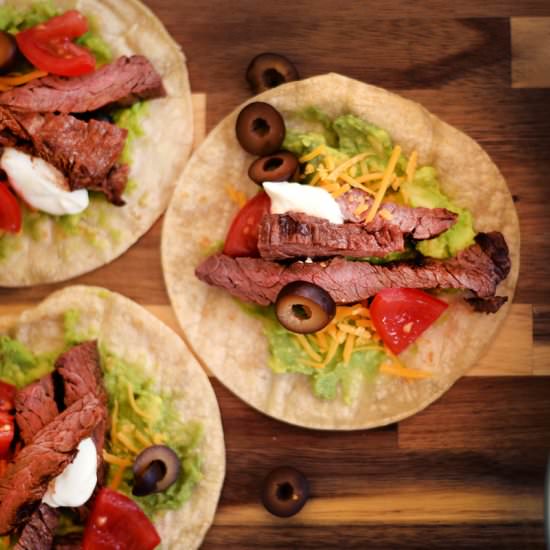 Skirt Steak Tacos