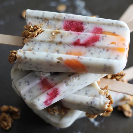 Chia Seed Breakfast Popsicles