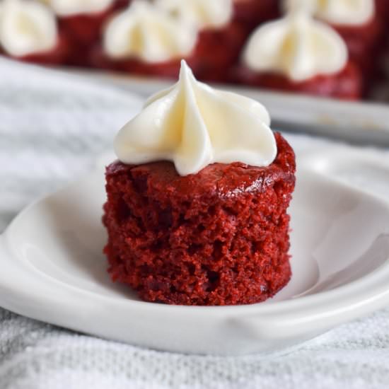 Red Velvet Cake Bites