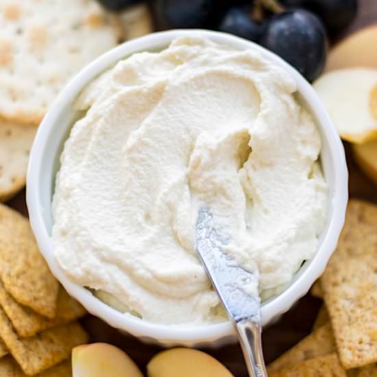 Creamy Vegan Almond Cheese